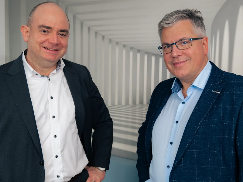 Gründer und CEO Matthias Domes und CRO Jens Fabian